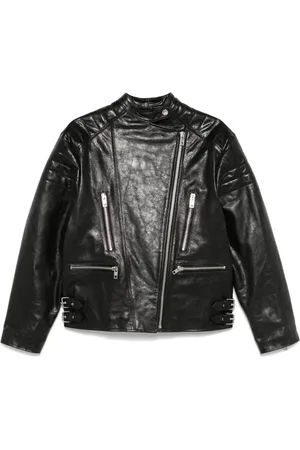 Twin-Set Leather biker jacket