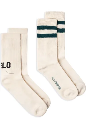 PELO FOUNDATION Logo-print socks (set of two)