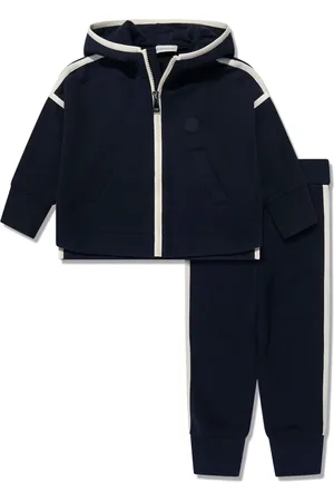 Moncler Logo-appliqu?? tracksuit set