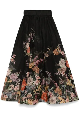 ZIMMERMANN Pavilion midi skirt