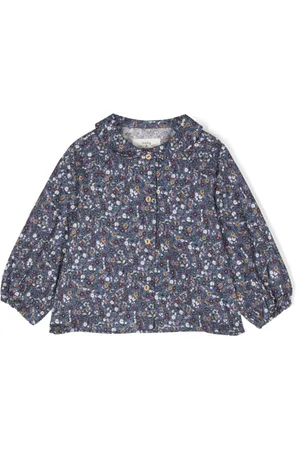TEDDY & MINOU Floral-print shirt