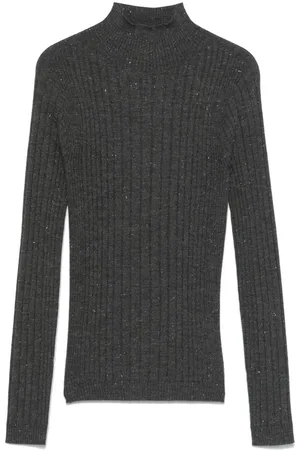 PESERICO SIGN Ribbed turtleneck sweater
