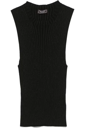 PESERICO SIGN Ribbed tank top