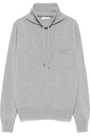 PESERICO SIGN Drawstring high-neck sweater