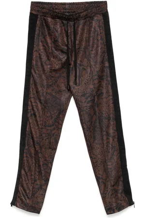 Roberto Cavalli Leopard-print track pants