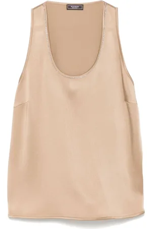 PESERICO SIGN Punto Luce-chain tank top