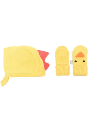 Stella McCartney Chick beanie and gloves set