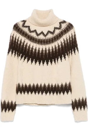 Ralph Lauren Fair-isle roll-neck sweater