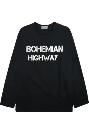YOHJI YAMAMOTO Logo-print cotton T-shirt