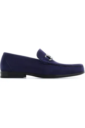 Salvatore Ferragamo Gancini-plaque leather mocassins