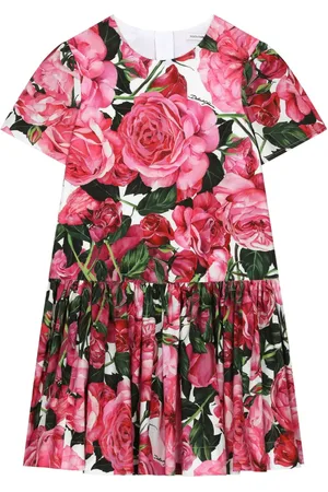 Dolce & Gabbana Poplin floral dress