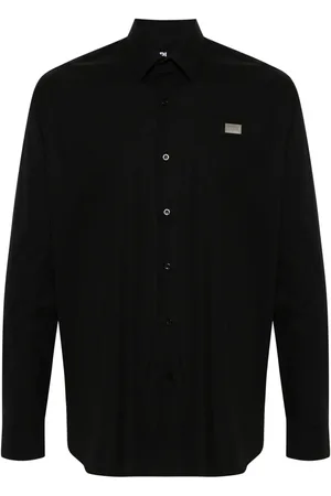 Karl Lagerfeld Logo-plaque shirt
