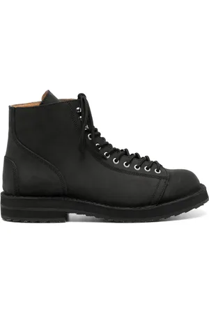 YOHJI YAMAMOTO Suede lace-up boots