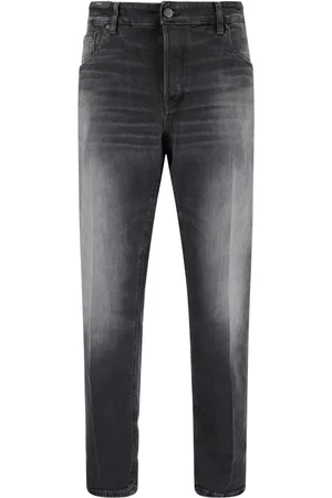 PT Torino Whiskering detail slim-cut jeans