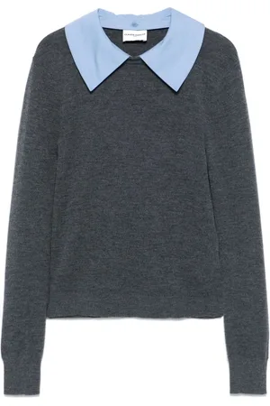 Claudie Pierlot Detachable-collar sweater