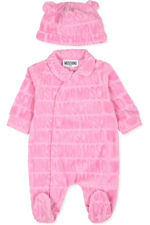 Moschino Logo-jacquard terry-cloth pajama set