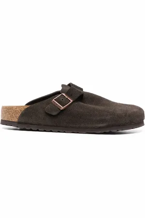 Birkenstock Boston soft suede slippers