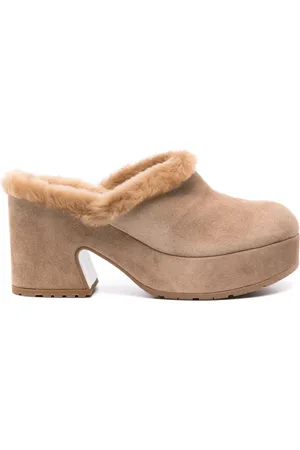 Gianvito Rossi Lyss 85mm suede mules