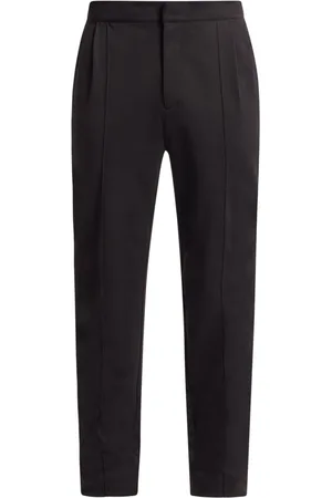 Michael Kors Pressed-crease tapered trousers
