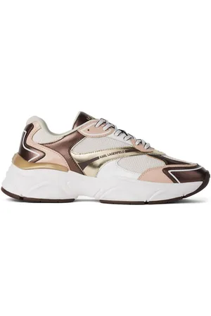 Karl Lagerfeld Komet metallic sneakers