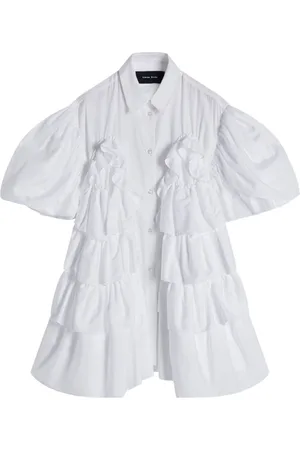Simone Rocha Petal-sleeve frilled shirt