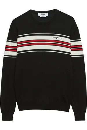 Msgm Chest stripe jumper