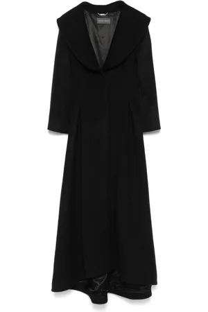 Alberta Ferretti Brushed-finish coat