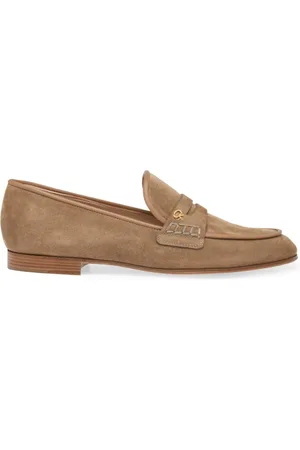 Gianvito Rossi Logo-detailing loafers
