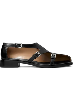 Tory Burch 25mm multi-buckle monk shoes
