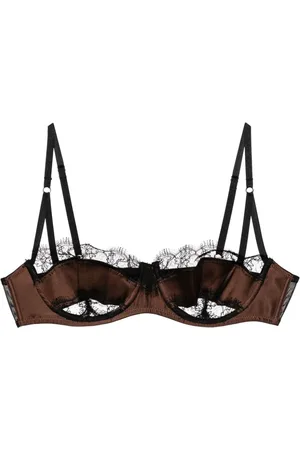 Kiki de Montparnasse Lace inset balconette bra