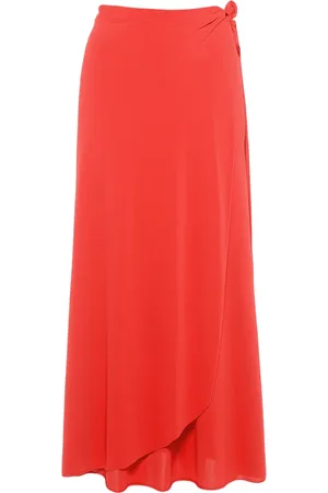 ERES Julieta draped midi skirt