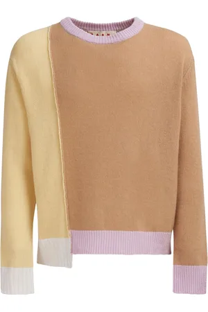 Marni Colour-block cashmere jumper