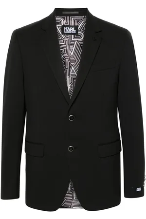 Karl Lagerfeld Notched-lapels single-breasted blazer