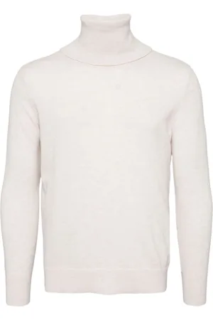 N.PEAL Trafalgar Roll Neck organic cashmere jumper