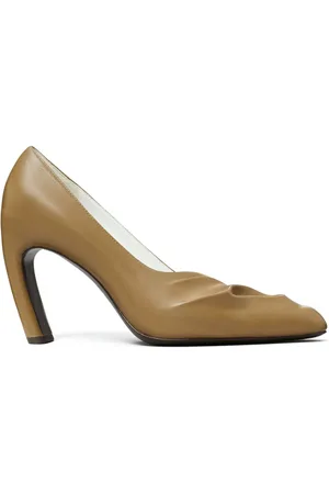 Tory Burch 90mm sculpted peep-toe pumps