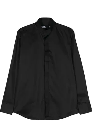 Karl Lagerfeld Band-collar shirt