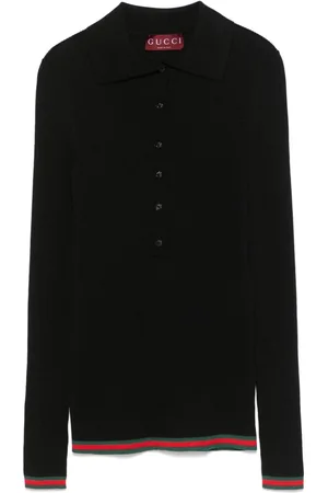 Gucci Ribbed-hem top