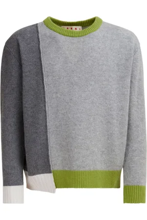 Marni Colour-block cashmere jumper