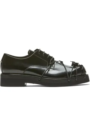 Nº21 Lace-up leather derby shoes