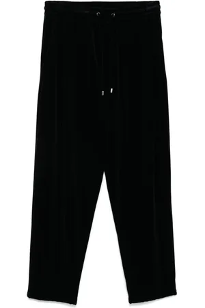 Giorgio Armani Chenille drawstring trousers