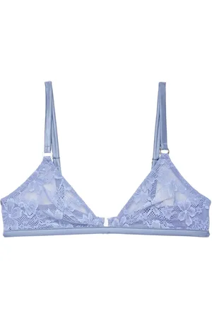 FLEUR DU MAL Le Stretch lace triangle bra
