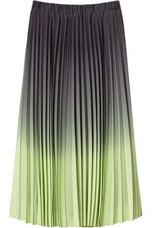Twin-Set Georgette midi skirt