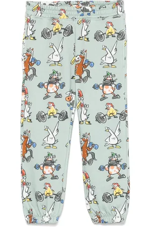 Stella McCartney Animal-print track pants