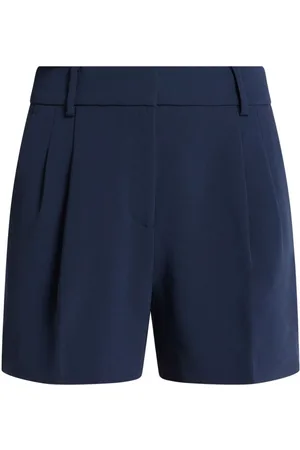 Michael Kors Pleated crepe shorts