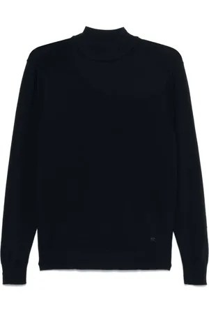 Manuel Ritz Virgin-wool mock-neck sweater