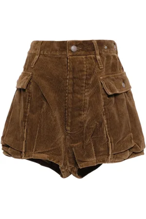 R13 Corduroy cargo shorts