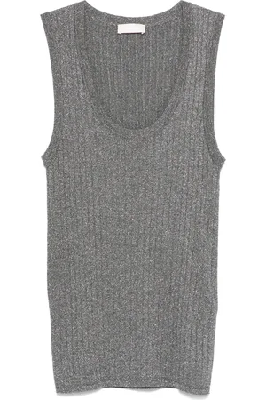 Liu Jo Lurex tank top