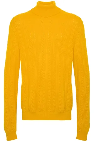 ERIC BOMPARD Herringbone roll-neck sweater
