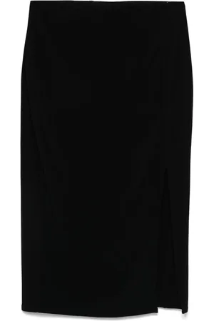 Jade Cropper Draped midi skirt