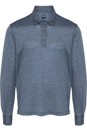 FEDELI Wool polo shirt
